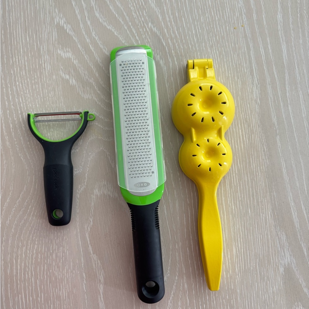 OXO Green and Yellow Kitchen Tool Trio